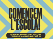 S’inicia el procés de preinscripció per al curs escolar 2026-2027 a Santa Coloma de Gramenet