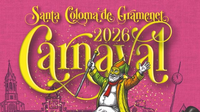 Imatge del cartell de Carnaval 2026 (Ajuntament de Santa Coloma de Gramenet)