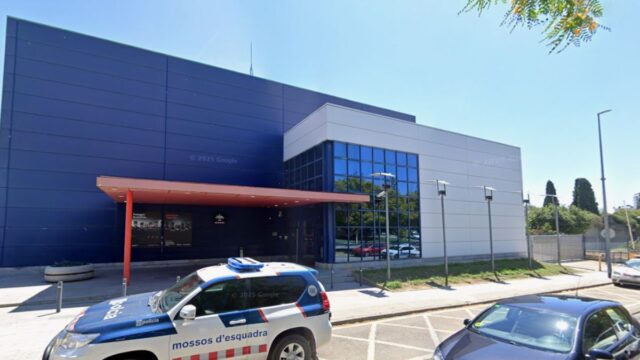 Imatge de la comissaria dels Mossos d'Esquadra (Mataró)