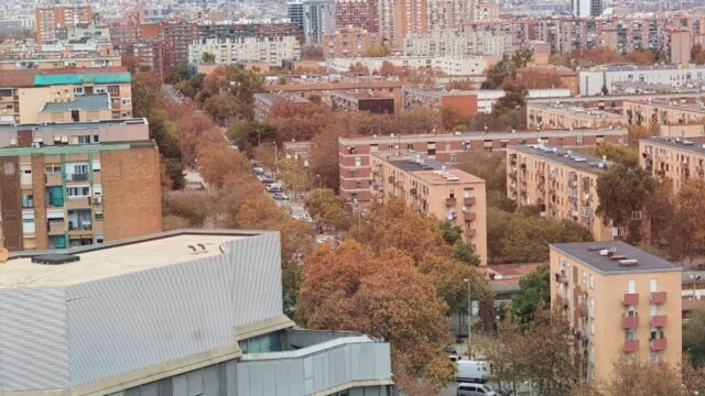 Imatge del barri de la Mina (Sant Adrià del Besòs)