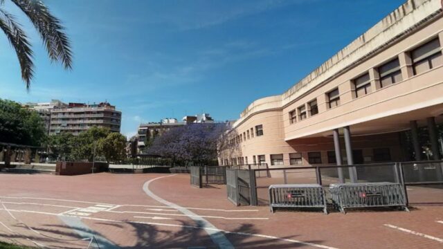 Imatge del parc de la Pegaso a Sant Andreu (Barcelona)